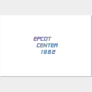 Epcot Center 1982 Posters and Art